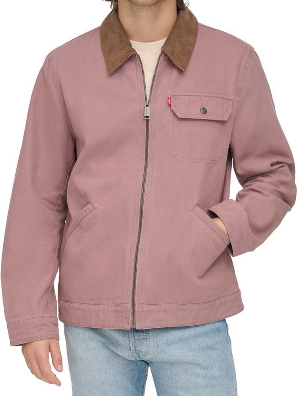 Levi's Men’s Lightweight Cotton Twill Utility Jacket